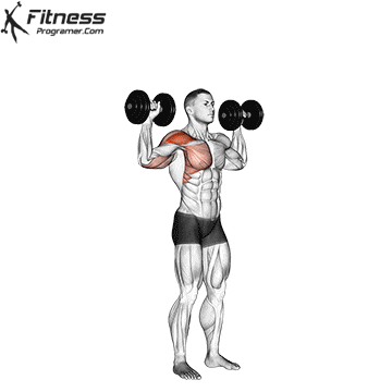 101 Compound Exercises: Maximize Your Gym Time 113 Alternating Dumbbell One Arm Shoulder Press