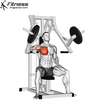 Lever One Arm Chest Press Muscles Worked And Benefits