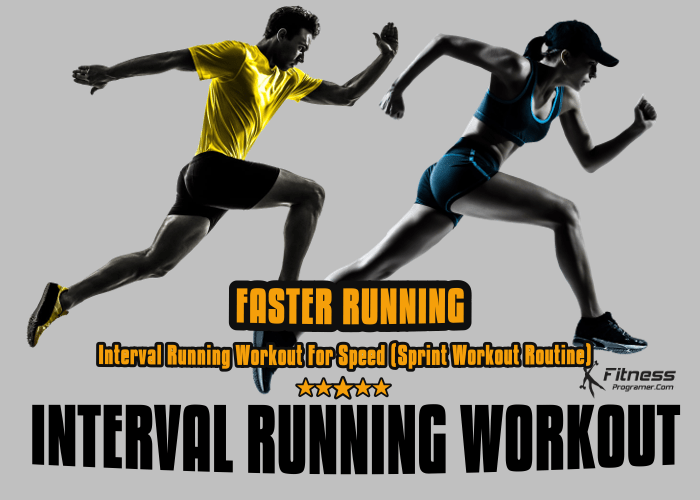 sprint training / speed training, speed running training 