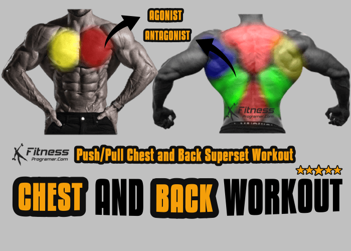 Chest and Back Superset Workout