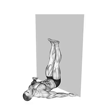 Legs up The Wall Yoga Pose