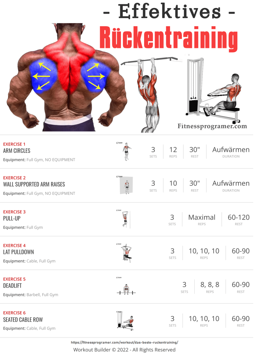 Rückentraining So Bekommst Du Einen Breiten Rücken!