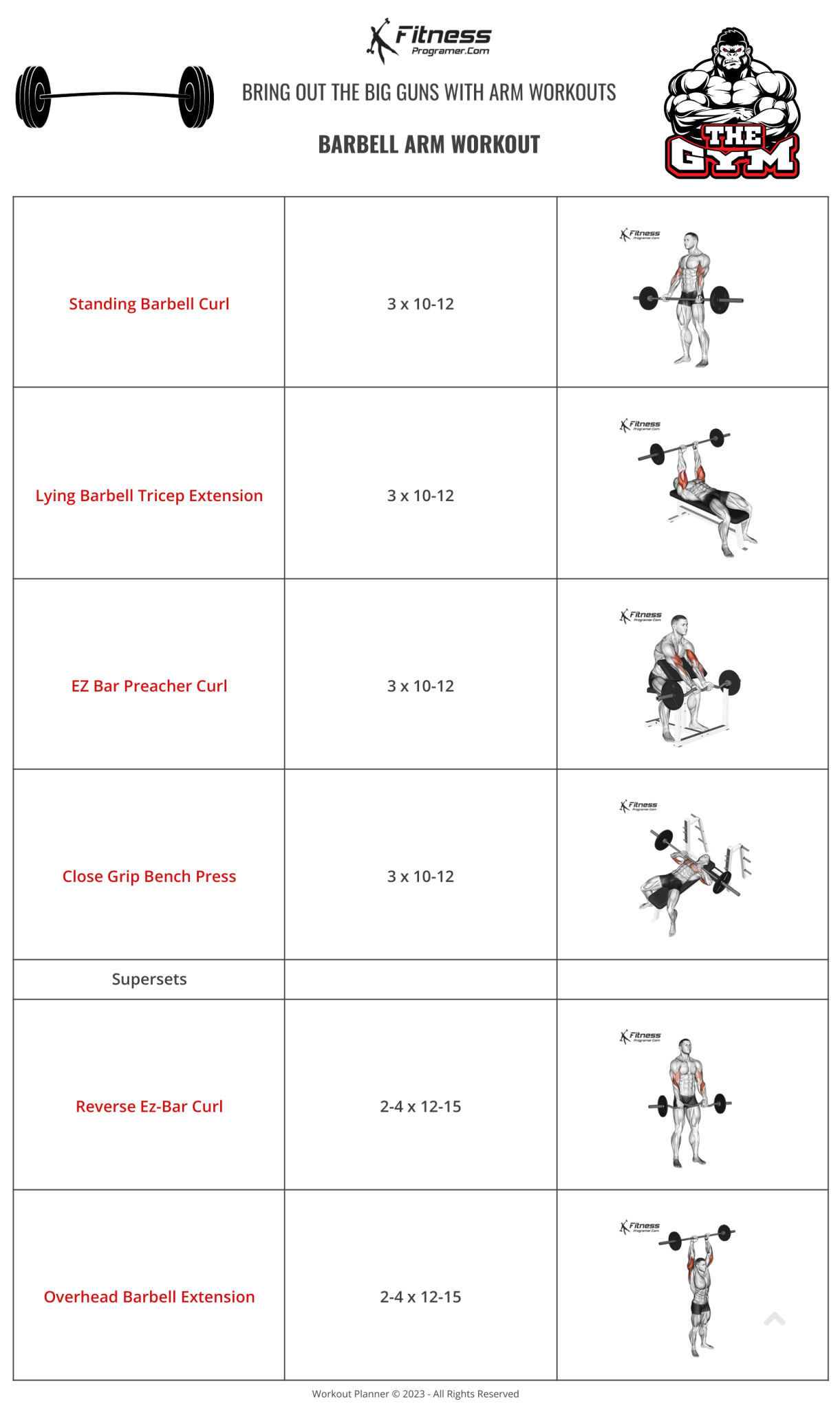 Bring Out The Big Guns With Arm Workouts 6057