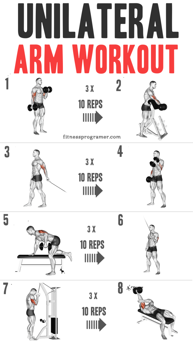 unilateral arm workout