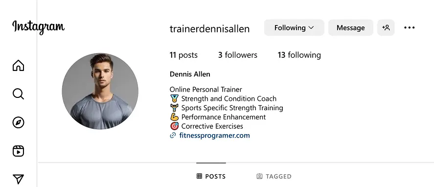 Dennis Allen online personal trainer