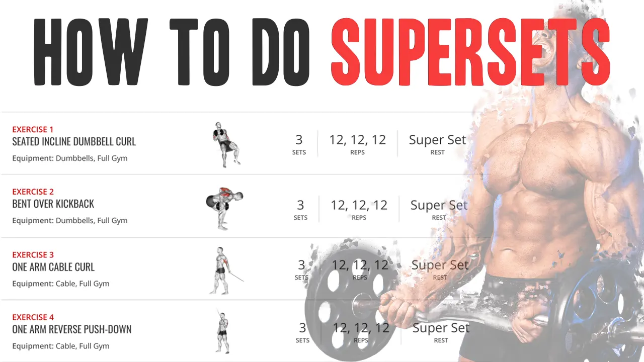 Learn How to Do Supersets for Maximum Results