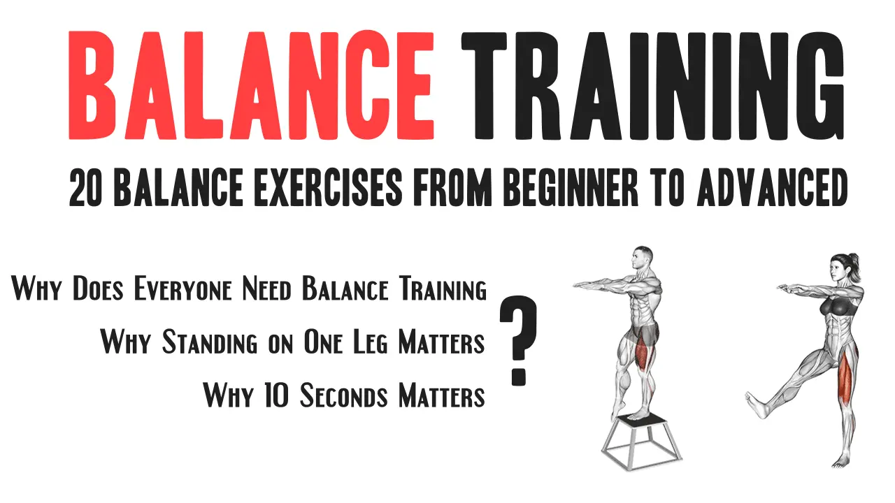 20 Best Balance Training Exercises: Why 10 Seconds Matters