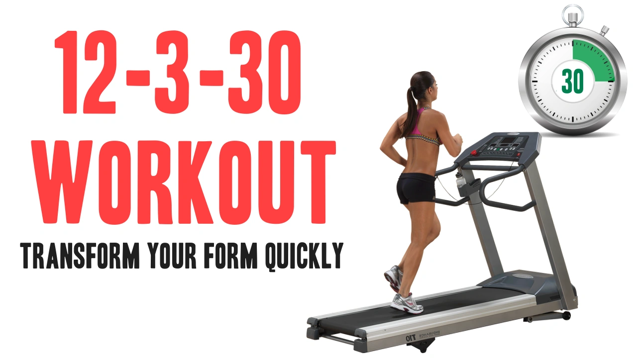 The 12-3-30 Treadmill Workout: Your Quick & Effective Cardio Fix