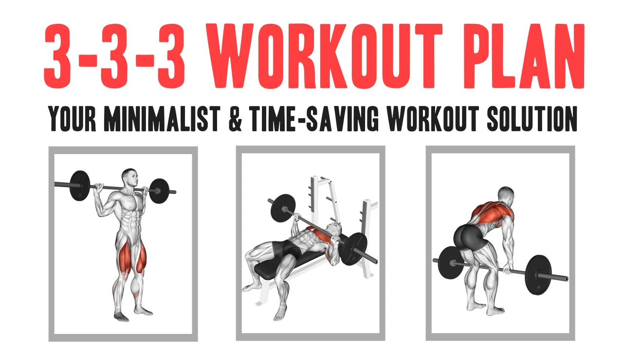 3-3-3 Workout: A Quick and Effective Minimalist Workout Plan