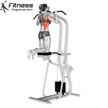 Auxiliary pull-up machine for women