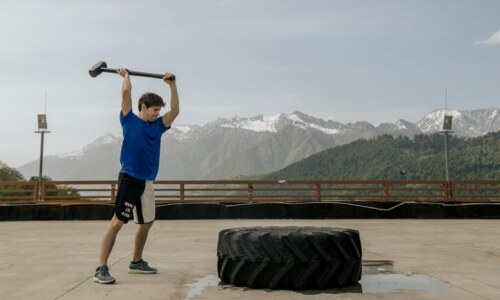 Simulate Chopping Wood: Use the Tire Sledgehammer to Boost Testosterone Naturally