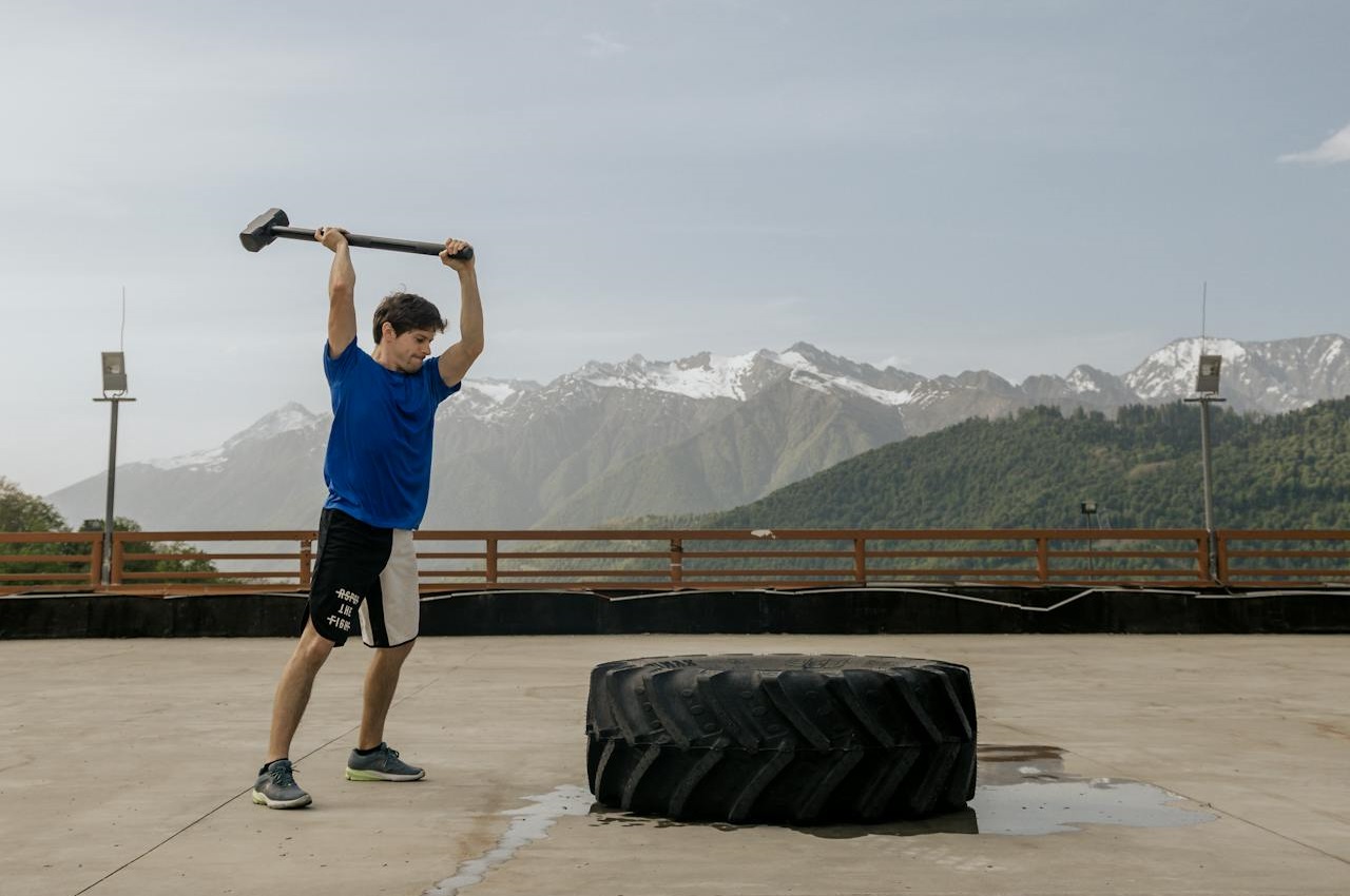 Simulate Chopping Wood: Use the Tire Sledgehammer to Boost Testosterone Naturally