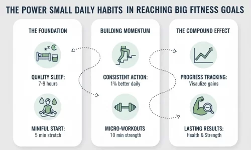 The Power of Small Daily Habits in Reaching Big Fitness Goals