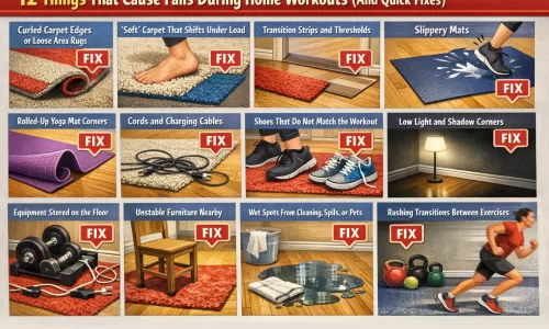 12 Things That Cause Falls During Home Workouts (And Quick Fixes)