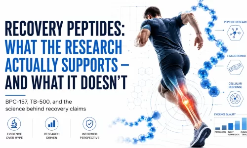 Recovery Peptides: What the Research Actually Supports — and What It Doesn’t