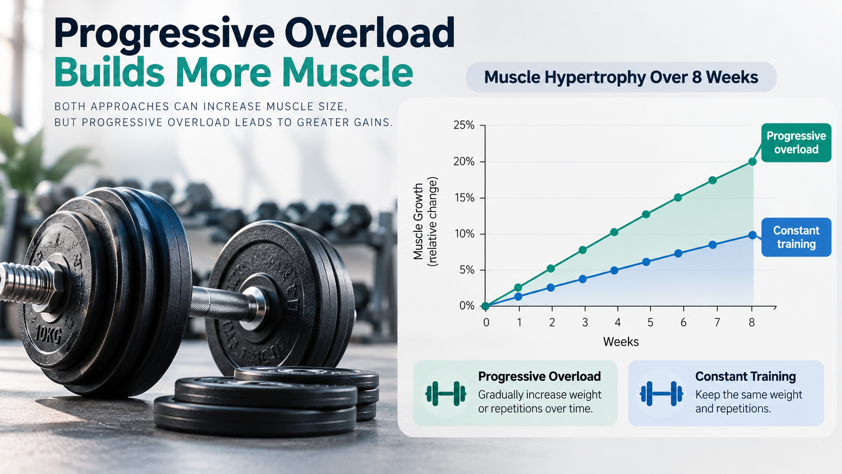Does Progressive Overload Build More Muscle? What a 2026 Study Found